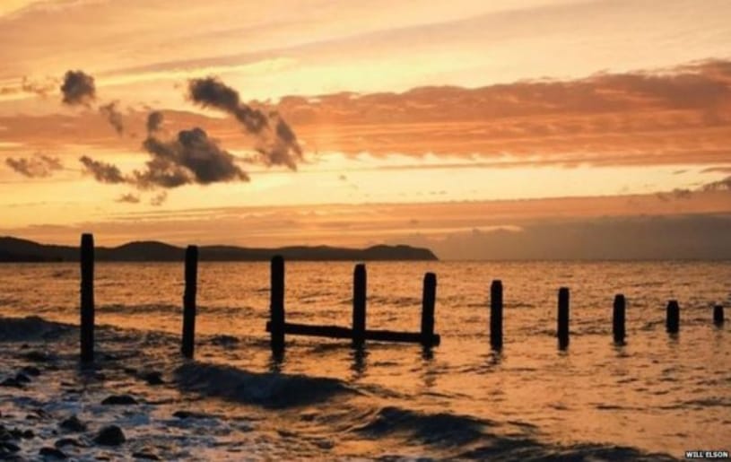 when nature draw its color on canvas of sky