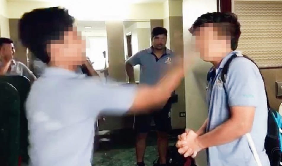 noida pathway school slap video gone viral on social media