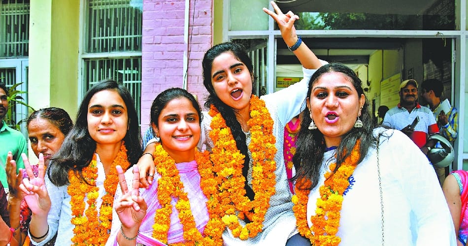 chandigarh colleges student council election result