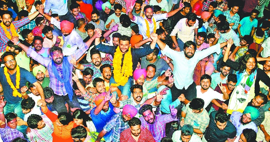nsui wins punjab university student council election