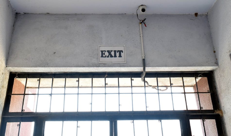 thirty cctv cameras were there out of which fourteen was useless
