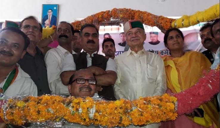sushil shinde said cm virbhadra singh will fight election