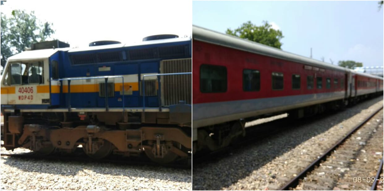 Three times on the move, the engine of Shivganga ran away