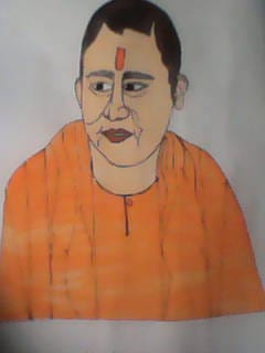 muslim women tortured afte she make paniting modi and yogi