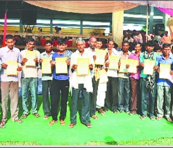 5000 farmers get certificate of debt waiver