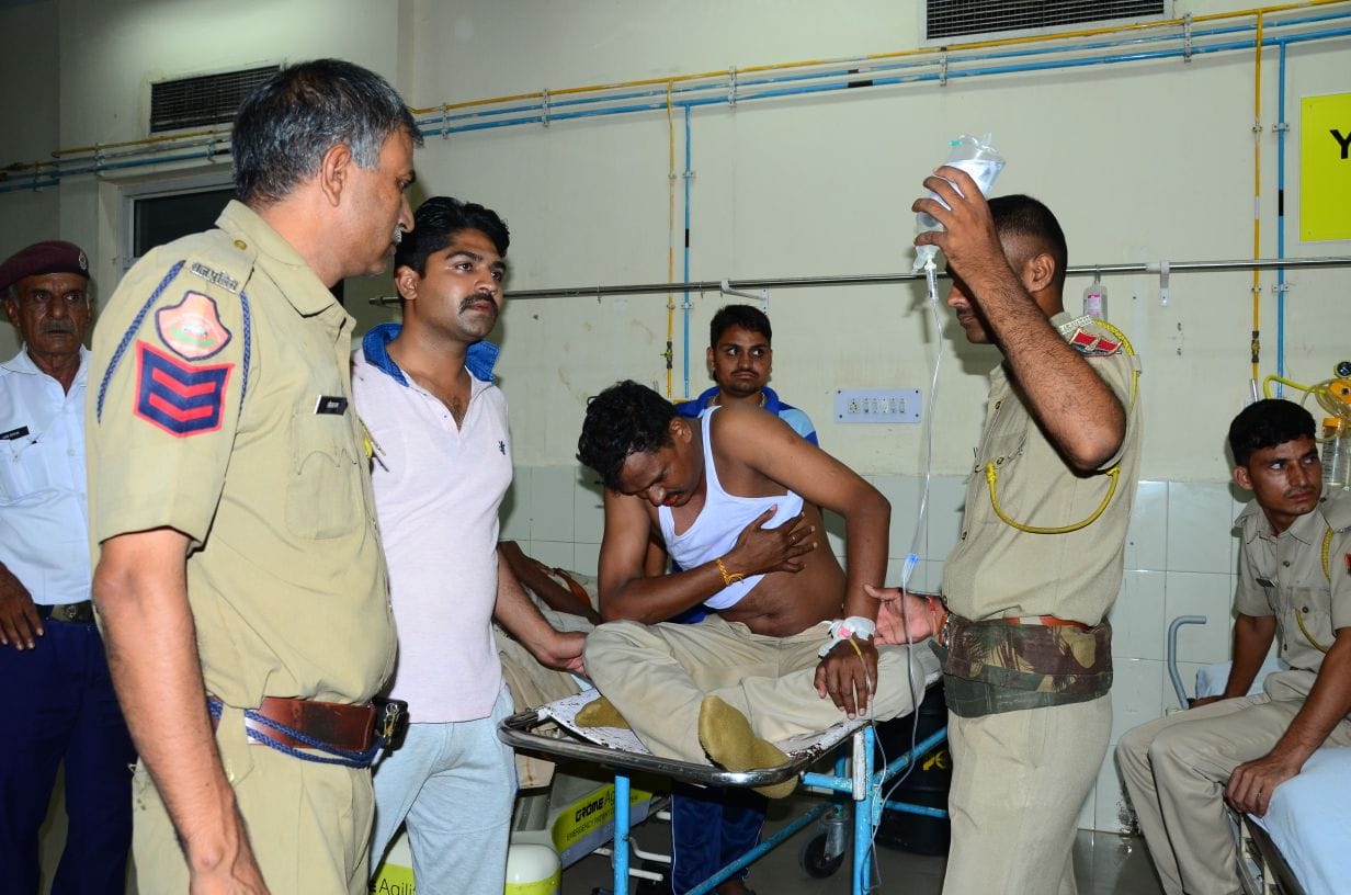 the late response by jaipur police during violence in ramganj 
