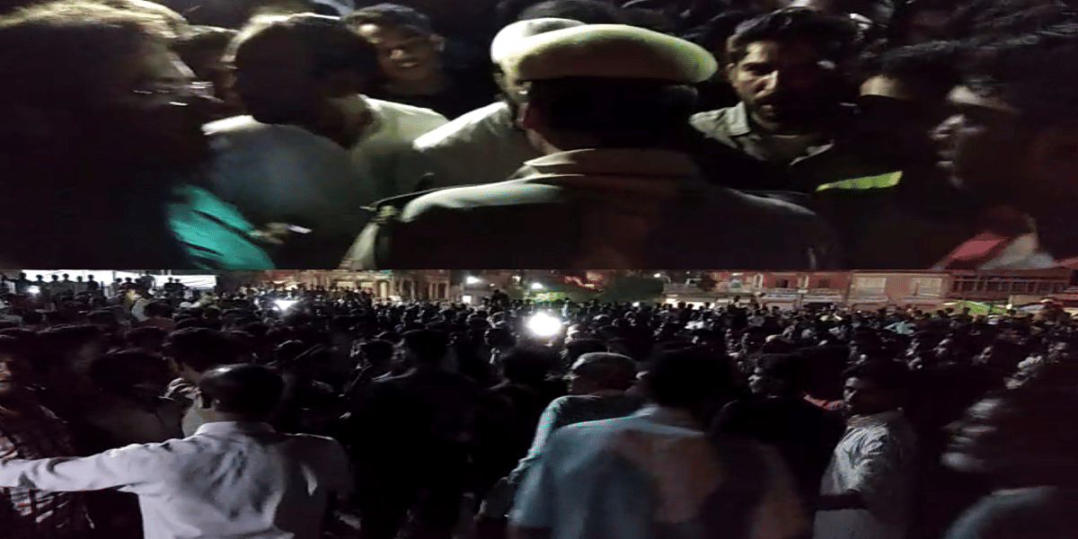 fight in ramganj at last night, see in photos