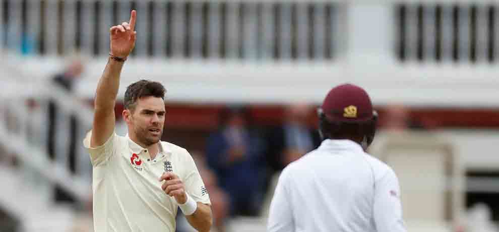 anderson completes 500 wickets but west indies keep battling