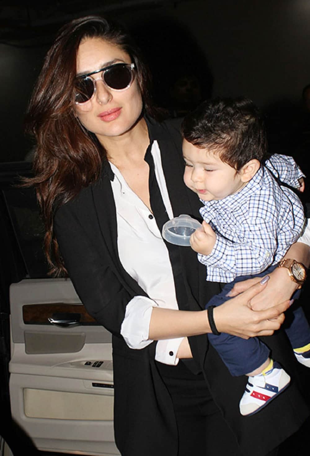 Taimur Ali Khan is back in town with mommy Kareena Kapoor Khan