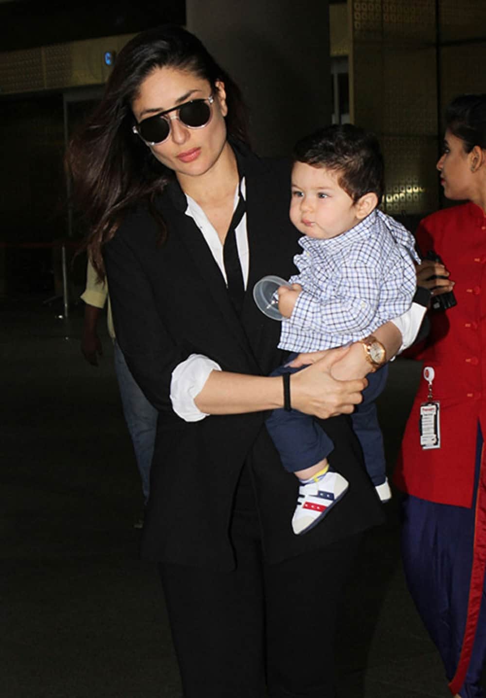 Taimur Ali Khan is back in town with mommy Kareena Kapoor Khan