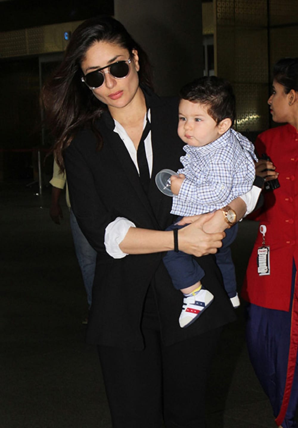 Taimur Ali Khan is back in town with mommy Kareena Kapoor Khan