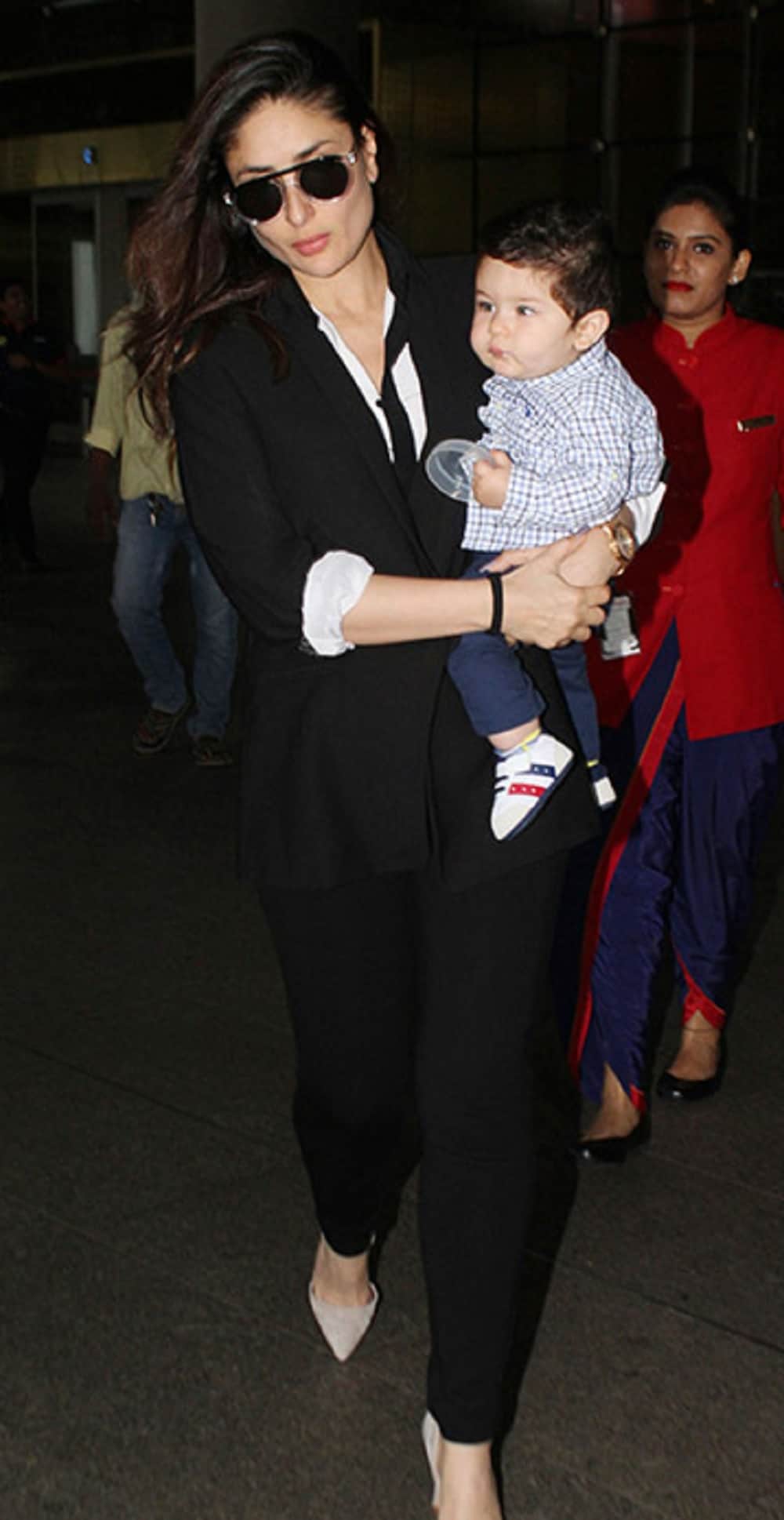 Taimur Ali Khan is back in town with mommy Kareena Kapoor Khan