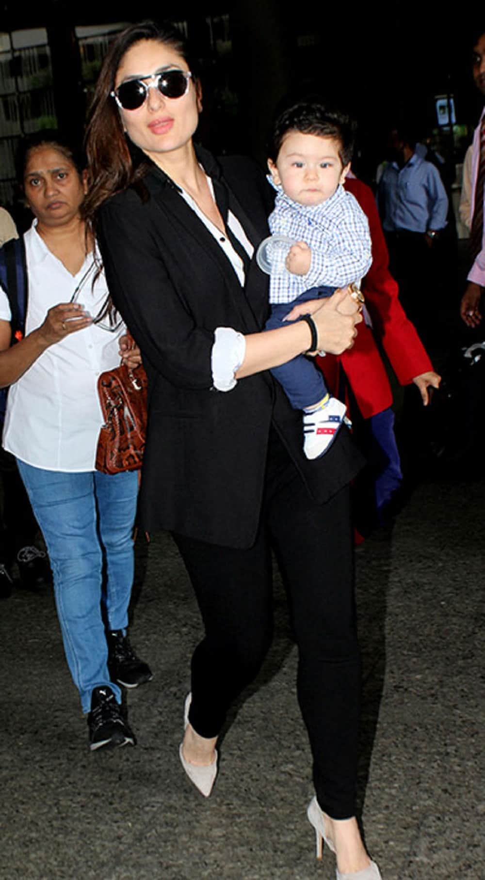Taimur Ali Khan is back in town with mommy Kareena Kapoor Khan