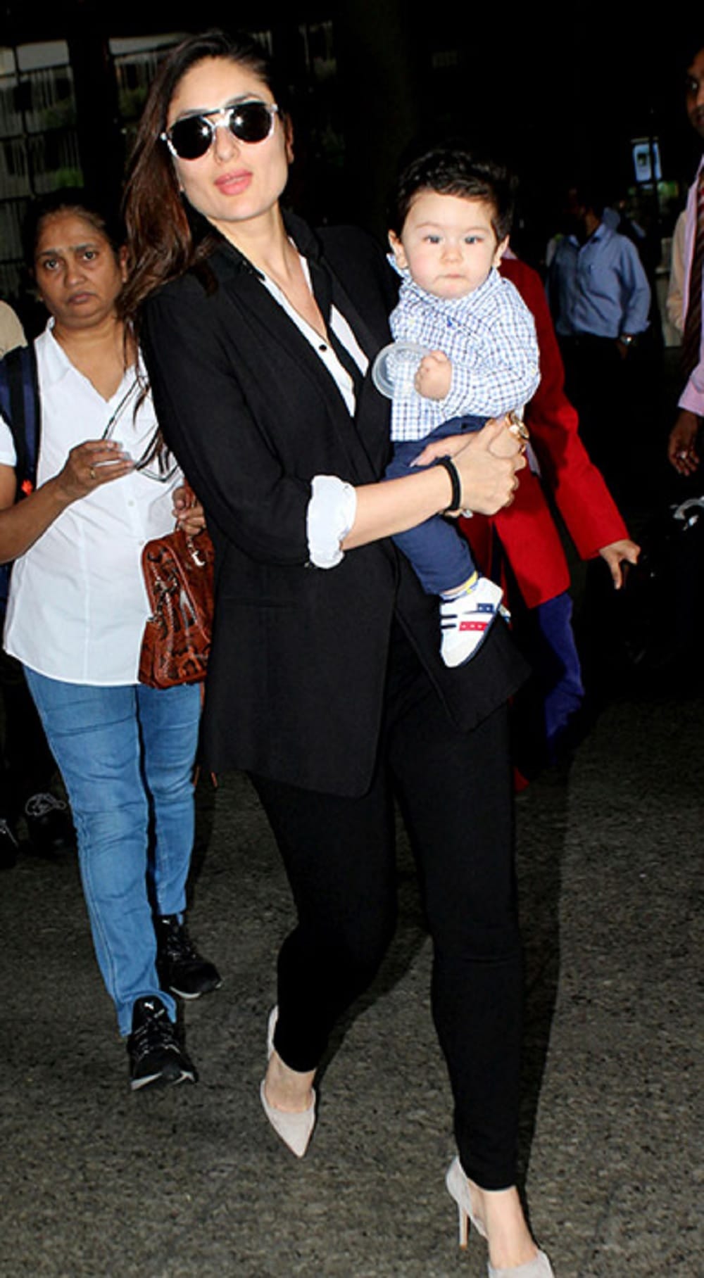 Taimur Ali Khan is back in town with mommy Kareena Kapoor Khan