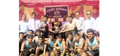state level sports meet came to end today in ghumarwin