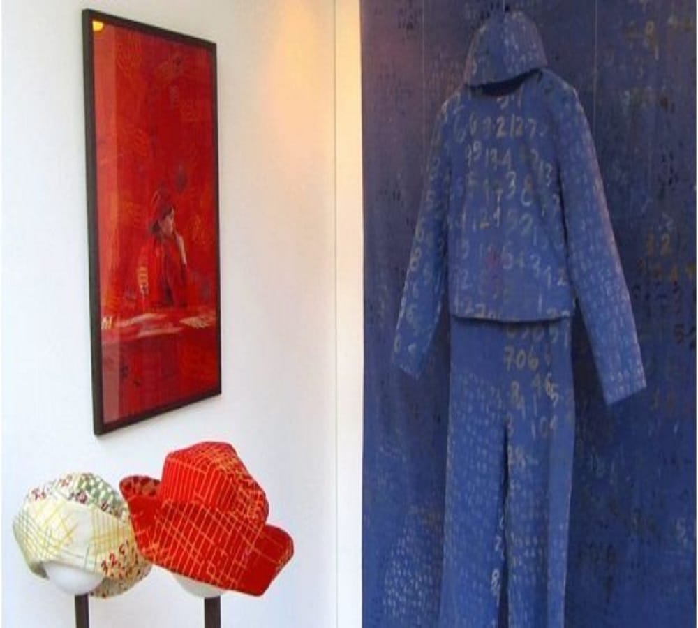 Poppy Nash is fashion designer who makes cloth with blood