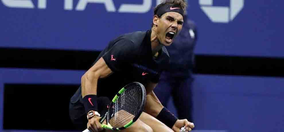 nadal inching closer to 16th grandslam title after beating del potro in semis of us open
