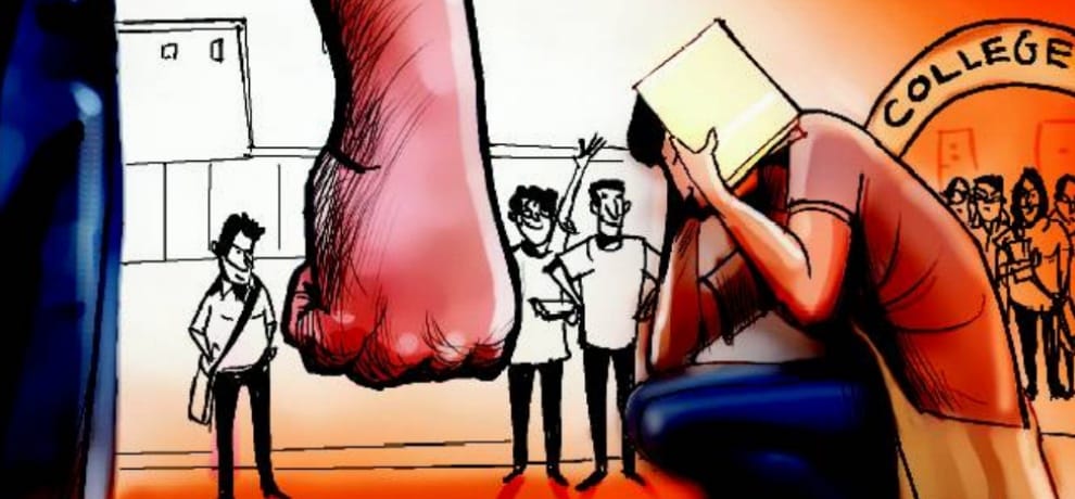 Ragging of students in medical college