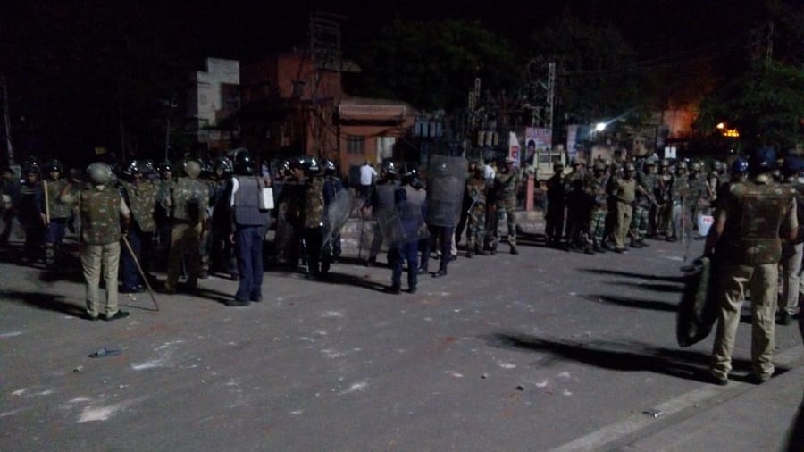 fight in ramganj at last night, see in photos