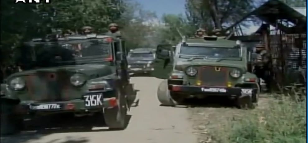 Cross firing in Shopian Two terrorists including Hizbul commander killed