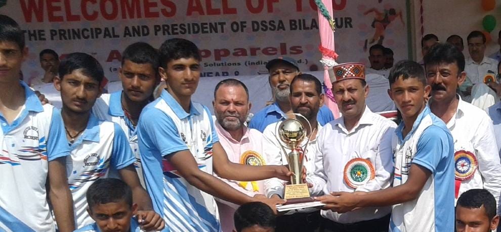 state level sports meet came to end today in ghumarwin