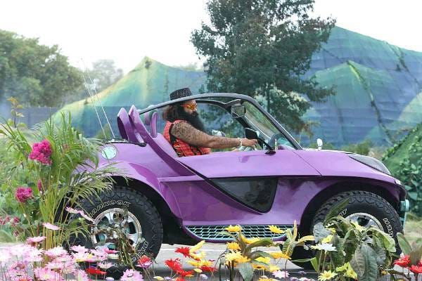 Where are Ram Rahim modification cars and bikes?