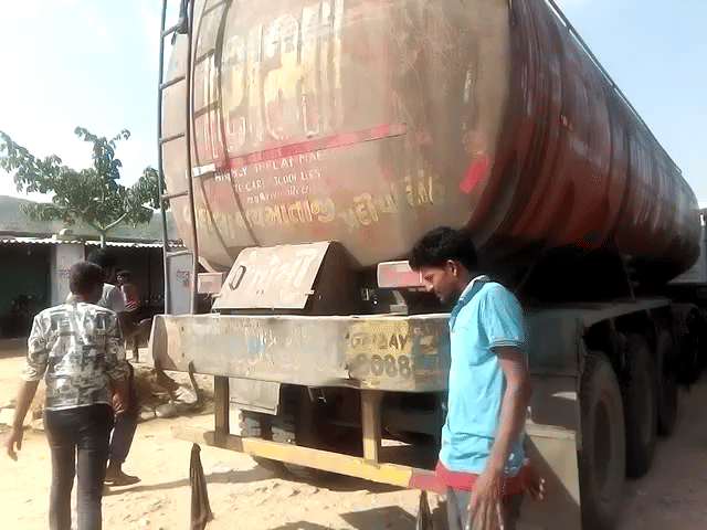 palm oil theft gang  busted in bhiwadi alwar 