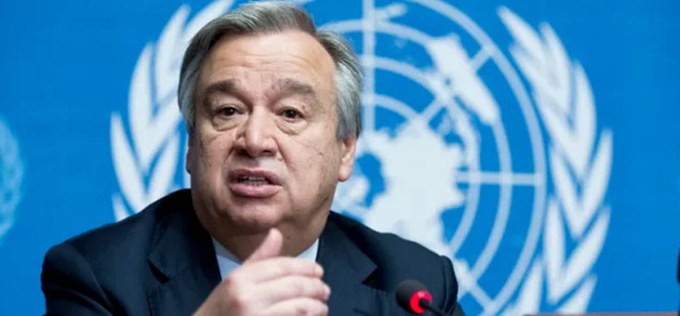 UN chief antonio guteress says north korea crises is worst in years