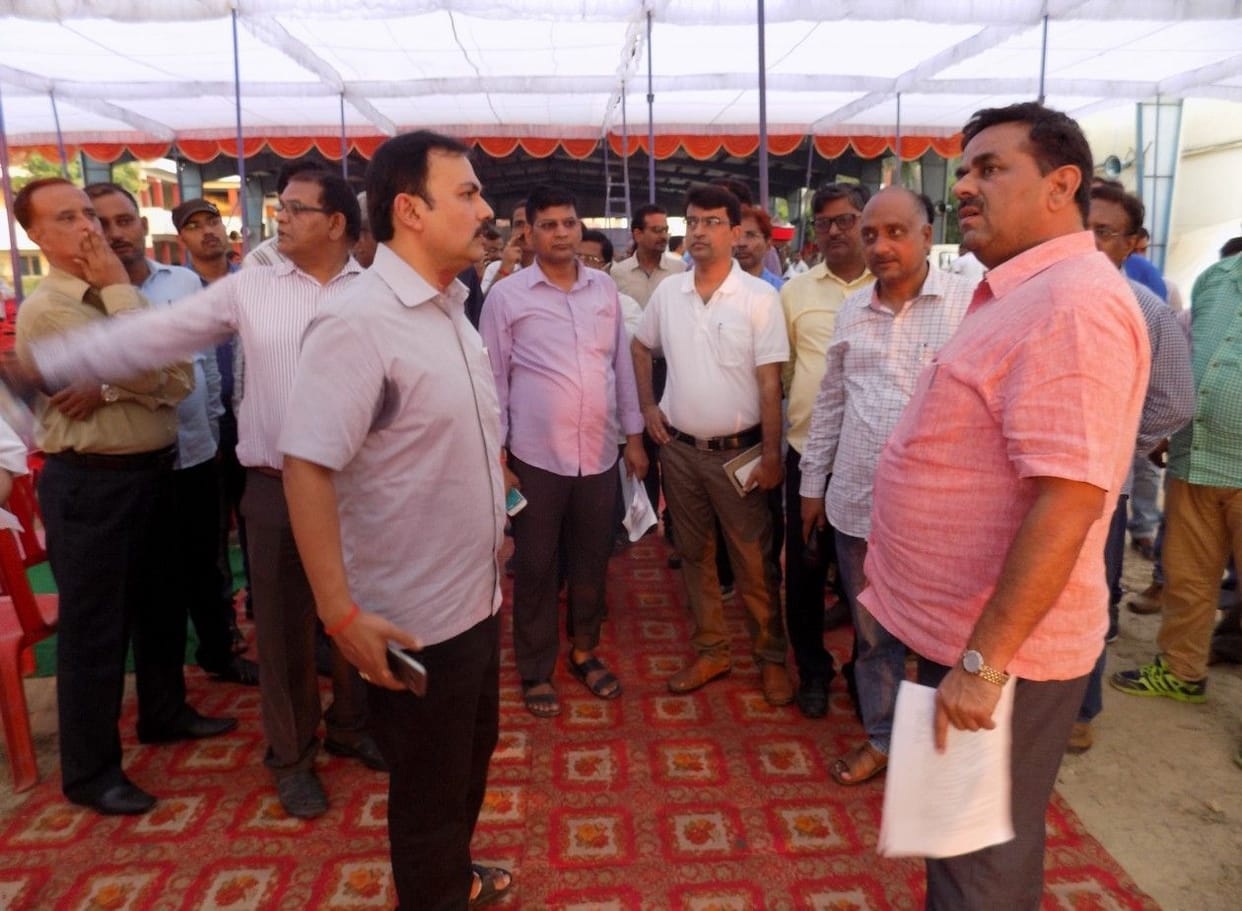 कार्यक्रम को परवान चढ़ाने के लिए डीम ने कराया रिहर्सल