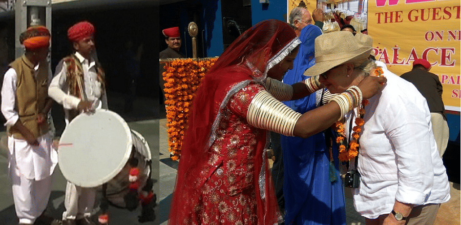 palace on wheels train in jaisalmer