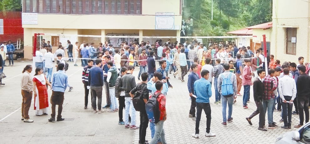 NDA exam in shimla
