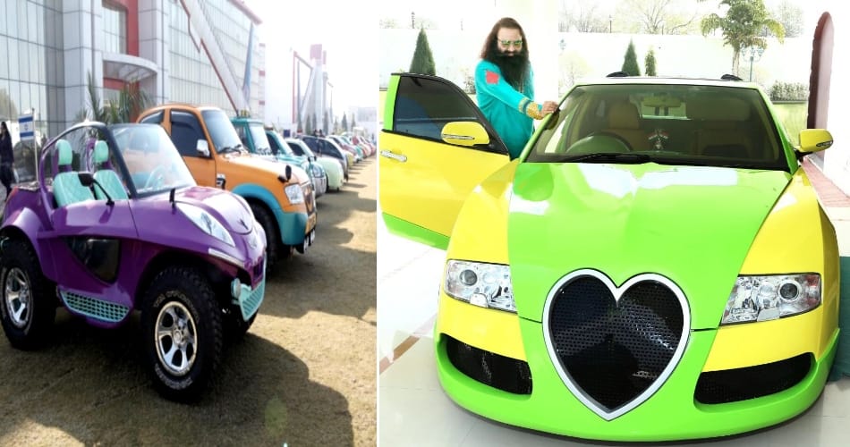 Where are Ram Rahim modification cars and bikes?