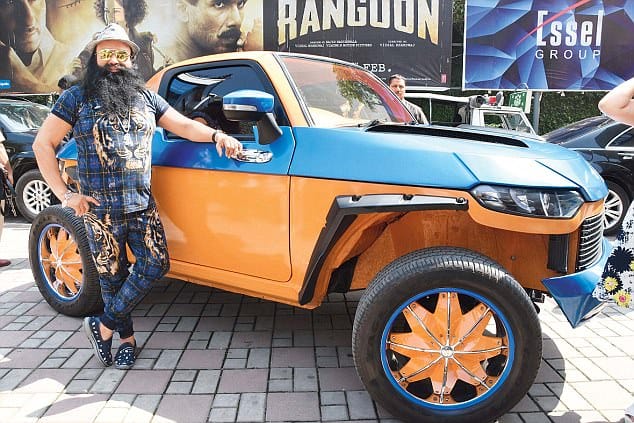 Where are Ram Rahim modification cars and bikes?