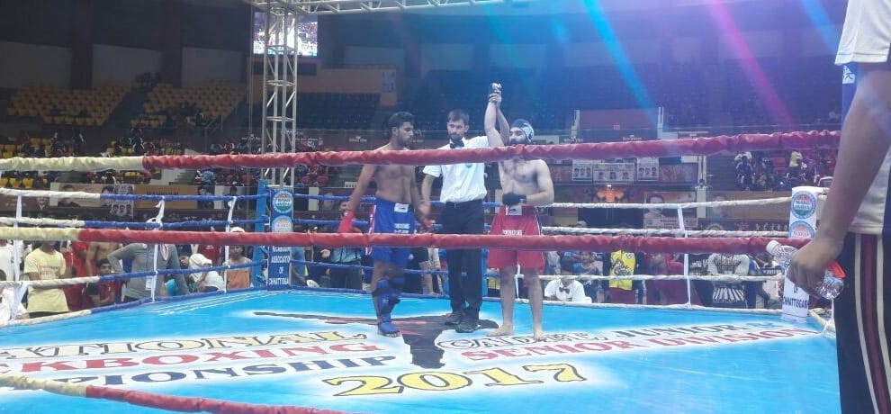 National kickboxing championship Simranjeet singh won gold medal