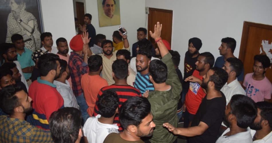 clash in chandigarh youth congress polls, chandigarh news