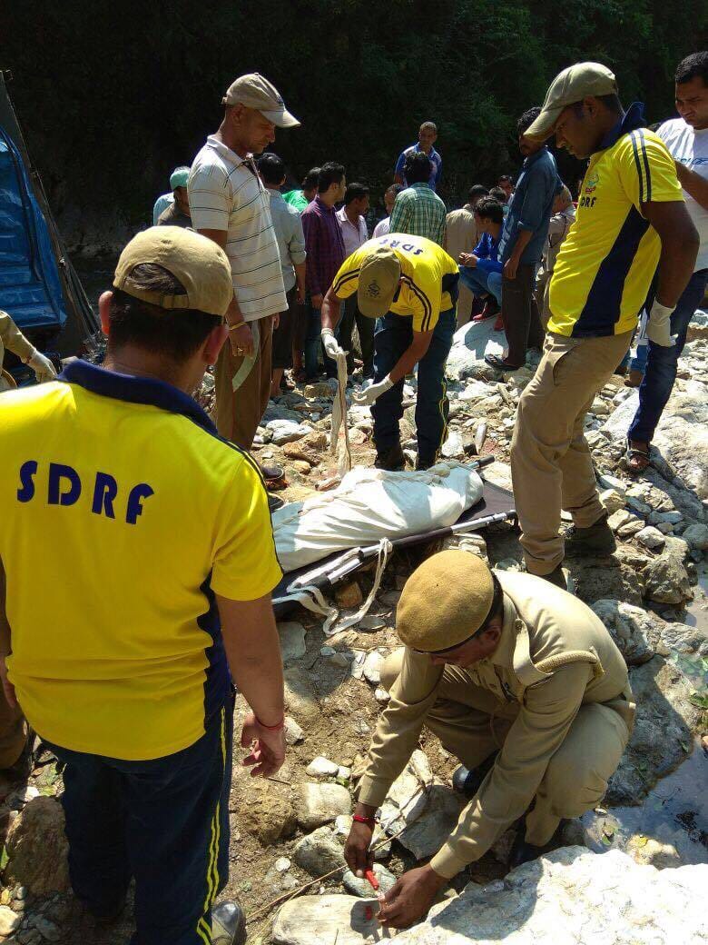 bageshwar road accident brutal photos
