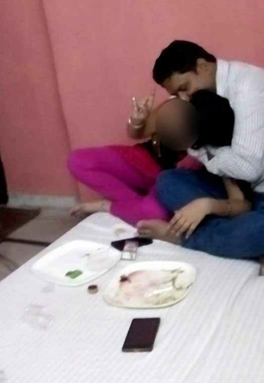 policeman in agra found in objectionable condition