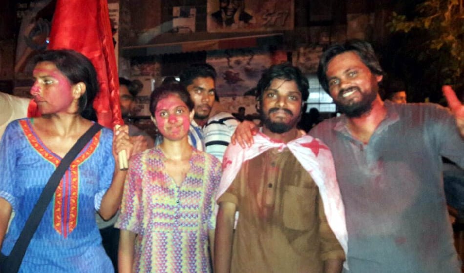 jnusu new president geeta kumari says she will unite jnu and country