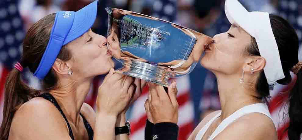 martina hingis and chan won womens doubles title in us open