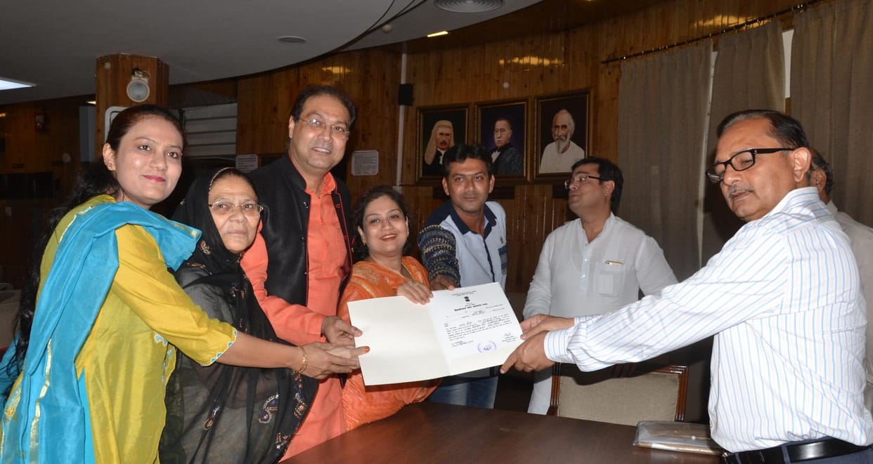 registration application of mohsin raza for marriage certificate cancelled.