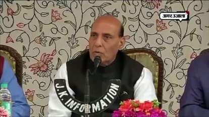 Kashmir's permanent solution issue based on 5-C formula: Rajnath Singh