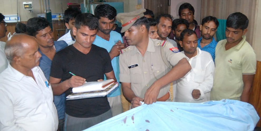A ruckus on murder of the student, police of 8 police stations, including PAC and officer, deployed