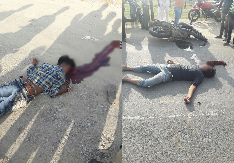 one died in a bike collision in ajmer 