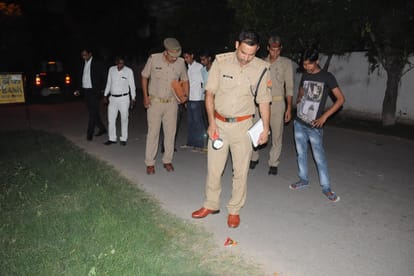 A rape victim get shot in Lucknow.