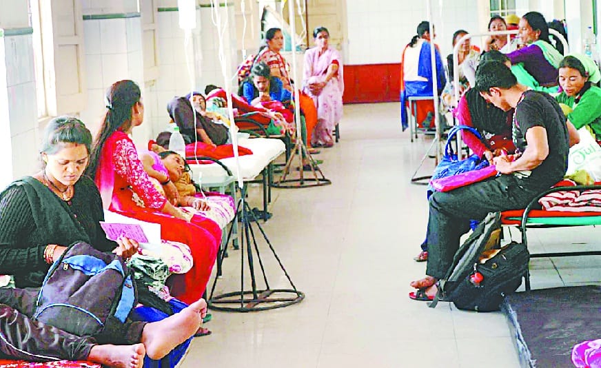 More patient hospitalization capacity than in district hospital