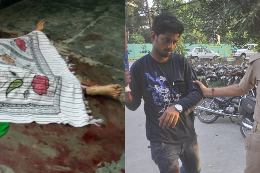 26 attacks on his stepmother with knife