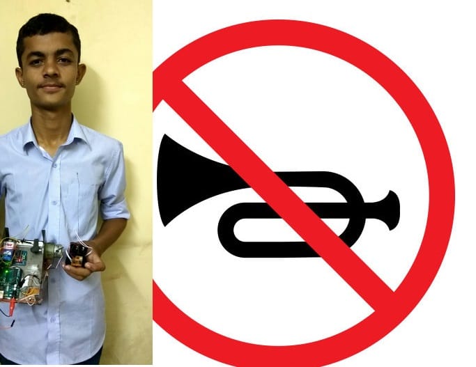 Cars will be 'silenced' in no horn zone