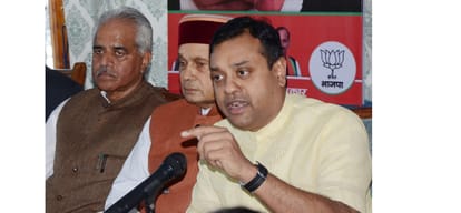 bjp national spokesman sambit patra statement over cm virbhadra singh