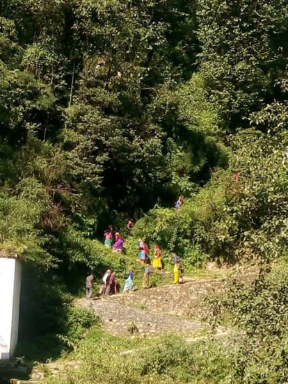 landslide in yamunotri highway