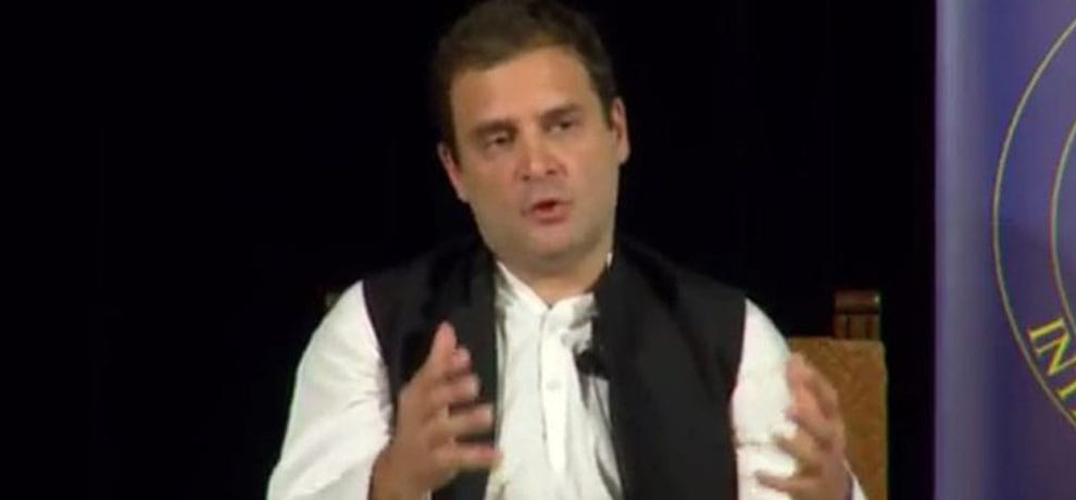 congress vice president rahul gandhi raised many issues in california and also targets bjp